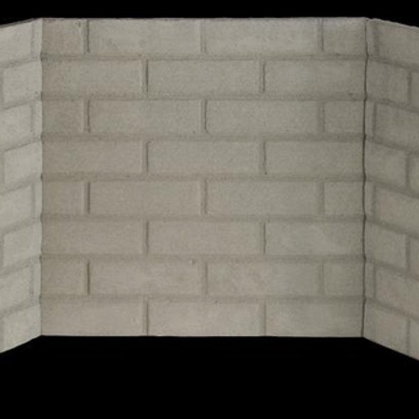 Thermax Vermiculite Refractory Panel — gas log set installed by Chimney Pro Cleaners