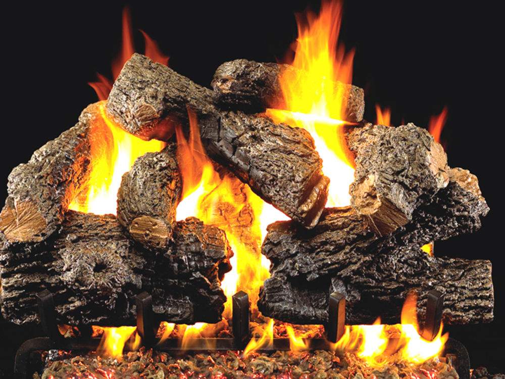 Gas Log Fireplace by Chimney Pro Cleaners